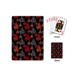 Leaves Pattern Background Playing Cards (Mini) 
