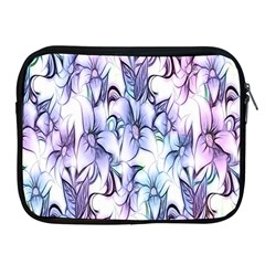 Floral Pattern Background Apple Ipad 2/3/4 Zipper Cases by Simbadda