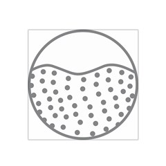 Cool Gel Foam Circle Grey Satin Bandana Scarf by Alisyart