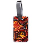 Lava Active Volcano Nature Luggage Tags (One Side) 