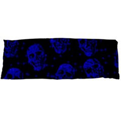 Sparkling Glitter Skulls Blue Body Pillow Case Dakimakura (two Sides) by ImpressiveMoments