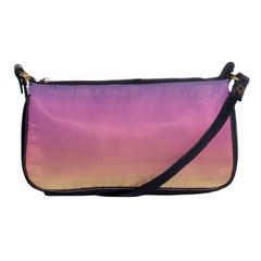 Watercolor Paper Rainbow Colors Shoulder Clutch Bags