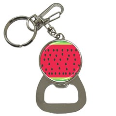 Watermelon Fan Red Green Fruit Button Necklaces