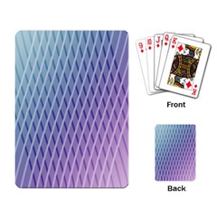 Abstract Lines Background Playing Card by Simbadda