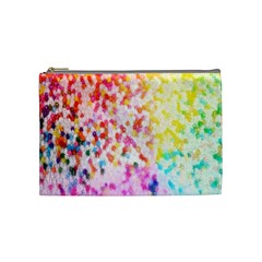 Colorful Colors Digital Pattern Cosmetic Bag (medium)  by Simbadda