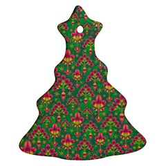 Pattern Christmas Tree Ornament (two Sides)