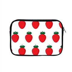 Fruit Strawberries Red Green Apple Macbook Pro 15  Zipper Case by Mariart