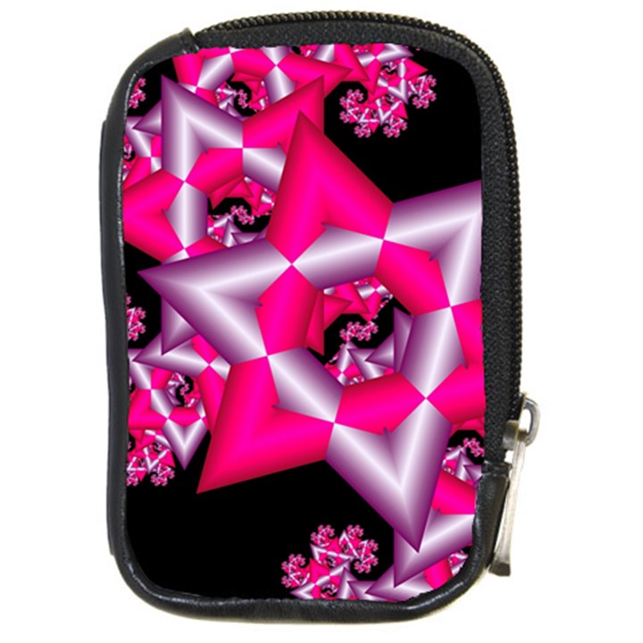 Star Of David On Black Compact Camera Cases