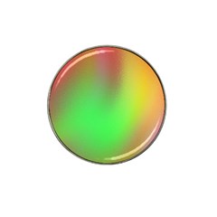 November Blurry Brilliant Colors Hat Clip Ball Marker (4 Pack) by Simbadda