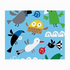 New Zealand Birds Close Fly Animals Small Glasses Cloth by Mariart