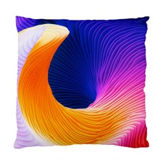 Wave Waves Chefron Color Blue Pink Orange White Red Purple Standard Cushion Case (two Sides)