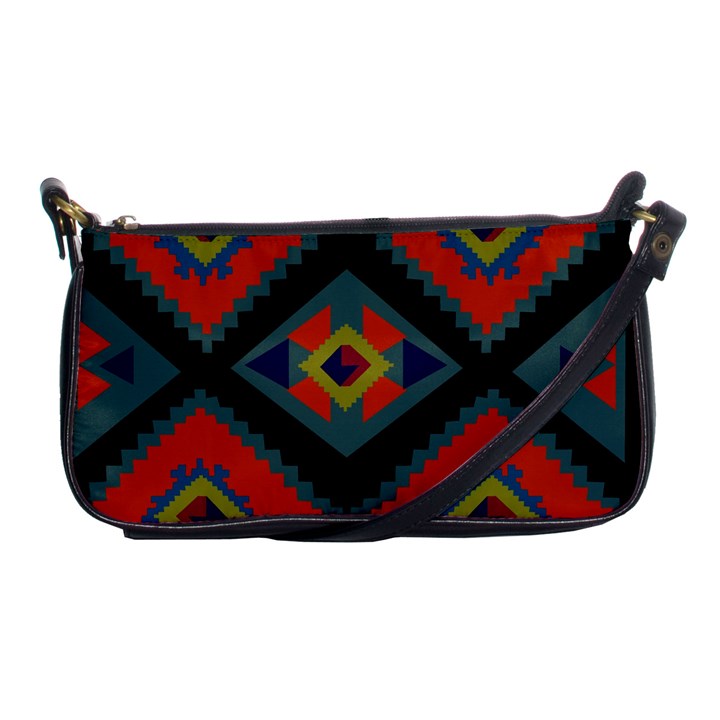 Abstract A Colorful Modern Illustration Shoulder Clutch Bags