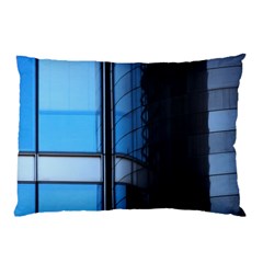 Modern Office Window Architecture Detail Pillow Case by Simbadda