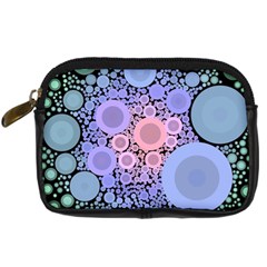 An Abstract Background Consisting Of Pastel Colored Circle Digital Camera Cases
