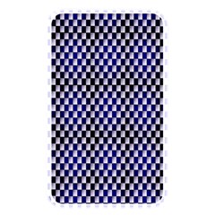 Squares Blue Background Memory Card Reader by Simbadda