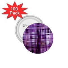 Purple Wave Abstract Background Shades Of Purple Tightly Woven 1 75  Buttons (100 Pack)  by Simbadda