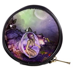 Wonderful Fairy In The Wonderland , Colorful Landscape Mini Makeup Bags by FantasyWorld7