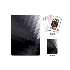 Abstract Pattern Moving Transverse Playing Cards (mini)  by Simbadda