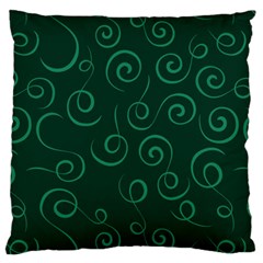 Pattern Large Cushion Case (two Sides) by Valentinaart