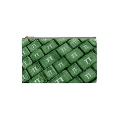 Pi Grunge Style Pattern Cosmetic Bag (small)  by dflcprints