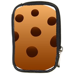 Cookie Chocolate Biscuit Brown Compact Camera Cases