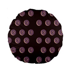 Donuts Standard 15  Premium Flano Round Cushions by Mariart