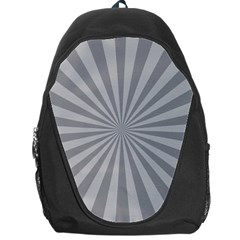 Grey Starburst Line Light Backpack Bag by Mariart