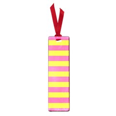 Horizontal Pink Yellow Line Small Book Marks by Mariart