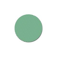Striped Green Golf Ball Marker (4 Pack) by Mariart
