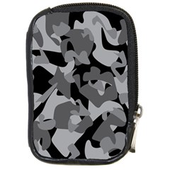 Urban Initial Camouflage Grey Black Compact Camera Cases
