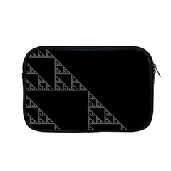 Triangle Black White Chevron Apple Macbook Pro 13  Zipper Case