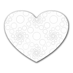 Pattern Heart Mousepads by Valentinaart