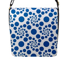 Pattern Flap Messenger Bag (l)  by Valentinaart