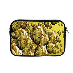 Melting Gold Drops Brighten Version Abstract Pattern Revised Edition Apple Macbook Pro 13  Zipper Case by Simbadda