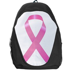 Breast Cancer Ribbon Pink Backpack Bag by Mariart
