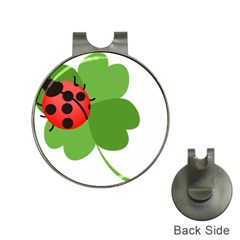 Insect Flower Floral Animals Green Red Hat Clips With Golf Markers