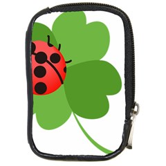 Insect Flower Floral Animals Green Red Compact Camera Cases