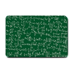 Formula Number Green Board Small Doormat  by Mariart