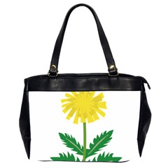Sunflower Floral Flower Yellow Green Office Handbags (2 Sides)  by Mariart