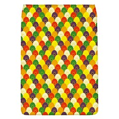 Flower Floral Sunflower Color Rainbow Yellow Purple Red Green Flap Covers (l)  by Mariart