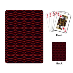 Repeated Tapestry Pattern Abstract Repetition Playing Card by Nexatart