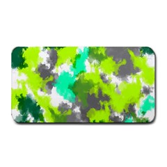 Abstract Watercolor Background Wallpaper Of Watercolor Splashes Green Hues Medium Bar Mats by Nexatart