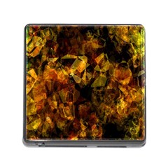 Autumn Colors In An Abstract Seamless Background Memory Card Reader (square) by Nexatart