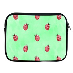 Pretty Background With A Ladybird Image Apple Ipad 2/3/4 Zipper Cases by Nexatart