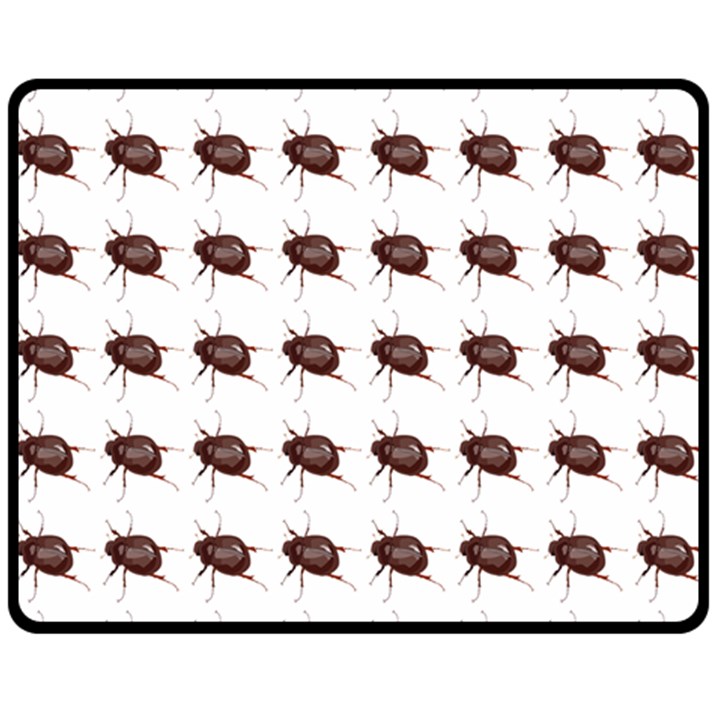 Insect Pattern Double Sided Fleece Blanket (Medium) 
