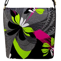 Abstract Illustration Nameless Fantasy Flap Messenger Bag (s) by Nexatart