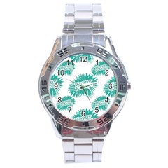 Happy Easter Theme Graphic Stainless Steel Analogue Watch by dflcprints