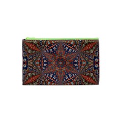 Armenian Carpet In Kaleidoscope Cosmetic Bag (xs) by Nexatart