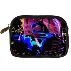 Abstract Artwork Of A Old Truck Digital Camera Cases by Nexatart