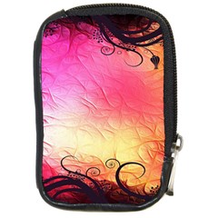 Floral Frame Surrealistic Compact Camera Cases by Nexatart